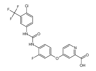 1187945-05-6 structure, C20H12ClF4N3O4