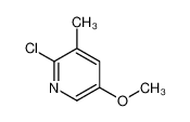 2-Chloro-5-methoxy-3-methylpyridine 74650-70-7