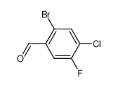 2-bromo-4-chloro-5-fluoro-benzaldehyde 1067882-63-6