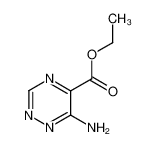 6-amino-[1,2,4]triazine-5-carboxylic acid ethyl ester 30855-52-8