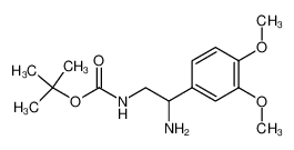 tert-butyl N-[2-amino-2-(3,4-dimethoxyphenyl)ethyl]carbamate 912762-97-1