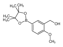 2-甲氧基-5-(4,4,5,5-四甲基-1,3,2-二噁硼烷-2-基)-苯甲醇