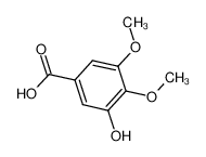 1916-08-1 spectrum, 3-Hydroxy-4,5-dimethoxybenzoic acid