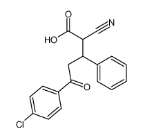 5-(4-chlorophenyl)-2-cyano-5-oxo-3-phenylpentanoic acid 6288-72-8