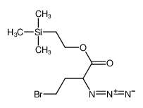 87831-16-1 structure, C9H18BrN3O2Si