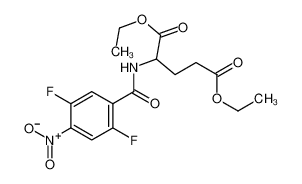 7498-31-9 structure, C16H18F2N2O7