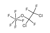 116385-67-2 spectrum, (1,2-dichloro-1,2,2-trifluoroethoxy)pentafluoro-l<sup>6</sup>-sulfane