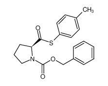 1059596-61-0 N-Cbz-L-proline p-toluene thiol ester