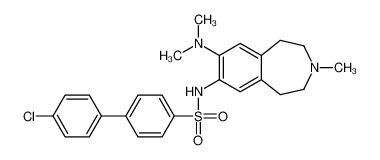 4'-Chloro-N-[8-(dimethylamino)-3-methyl-2,3,4,5-tetrahydro-1H-3-b enzazepin-7-yl]-4-biphenylsulfonamide 583047-05-6