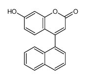 7-hydroxy-4-naphthalen-1-ylchromen-2-one 62071-64-1