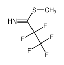 methyl 2,2,3,3,3-pentafluoropropanimidothioate 664-09-5