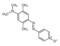 N,N,2,5-tetramethyl-4-[(1-oxidopyridin-1-ium-4-yl)diazenyl]aniline 19456-75-8