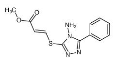 126335-04-4 structure, C12H12N4O2S