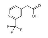 2-[2-(trifluoromethyl)pyridin-4-yl]acetic acid