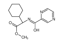 methyl (2S)-2-cyclohexyl-2-(pyrazine-2-carbonylamino)acetate 848777-29-7