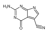 2-Amino-5-cyanopyrrolo[2,3-d]pyrimidine-4-one