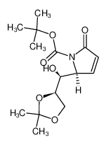 141393-83-1 (4S,5S,6R)-N-(tert-butoxycarbonyl)-6,7-O-isopropylidene-2,3-dideoxy-hept-2-enono-1,4-lactam