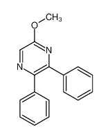 5-methoxy-2,3-diphenylpyrazine 34121-90-9