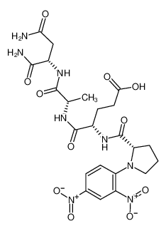 Dnp-Pro-Glu-Ala-Asn-NH2 139554-33-9