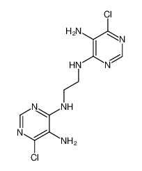 23124-14-3 structure, C10H12Cl2N8