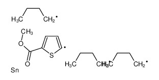 157025-32-6 methyl 5-tributylstannylthiophene-2-carboxylate