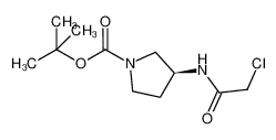 tert-butyl (S)-3-(2-chloroacetamido)pyrrolidine-1-carboxylate 335280-33-6