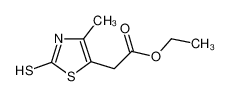 2-巯基-4-甲基-5-噻唑甲酸乙酯