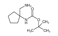 tert-butyl N-[1-(aminomethyl)cyclopentyl]carbamate 889949-09-1