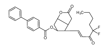 118583-35-0 structure, C28H28F2O5