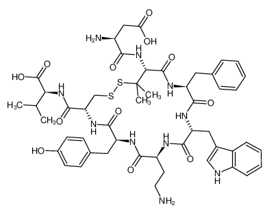 879497-82-2 structure, C50H64N10O12S2