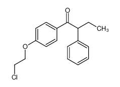 103628-22-4 1-[4-(2-氯乙氧基)苯基]-2-乙基-2-苯乙酮