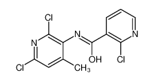 142266-58-8 structure, C12H8Cl3N3O