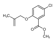 136954-96-6 spectrum, 5-chloro-2-[(2-methylprop-1-en-3-yl)oxy]benzoic acid methyl ester