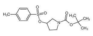 tert-butyl 3-(4-methylphenyl)sulfonyloxypyrrolidine-1-carboxylate 103057-45-0