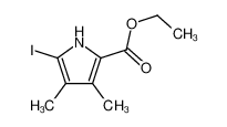 4391-95-1 ethyl 5-iodo-3,4-dimethyl-1H-pyrrole-2-carboxylate