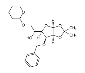 912652-02-9 (1R)-1-[(3aR,5R,6S,6aR)-6-(benzyloxy)-2,2-dimethylperhydrofuro[2,3-d][1,3]dioxol-5-yl]-2-(tetrahydro-2H-2-pyranyloxy)ethan-1-ol