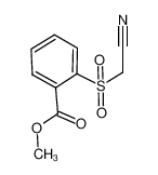 methyl 2-(cyanomethylsulfonyl)benzoate 175137-52-7