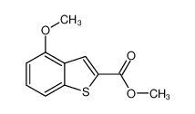 methyl 4-methoxy-1-benzothiophene-2-carboxylate 146137-88-4