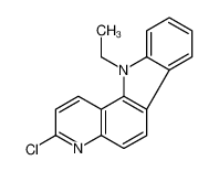 3-chloro-11-ethylpyrido[3,2-a]carbazole 127040-48-6