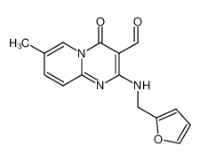 2-(furan-2-ylmethylamino)-7-methyl-4-oxopyrido[1,2-a]pyrimidine-3-carbaldehyde 314746-80-0