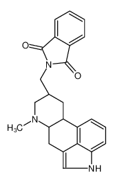 2-[[(6aR,9R)-7-methyl-6,6a,8,9,10,10a-hexahydro-4H-indolo[4,3-fg]quinoline-9-yl]methyl]isoindole-1,3-dione 160730-51-8