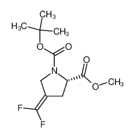 681283-18-1 structure, C12H17F2NO4