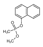 19280-93-4 (+/-)-methylphosphonic acid methyl ester-[1]naphthyl ester