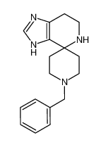 1'-Benzyl-3,5,6,7-tetrahydrospiro[imidazo[4,5-c]-pyridine-4,4'-piperidine] 65092-20-8