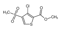 methyl 3-chloro-4-methylsulfonylthiophene-2-carboxylate 175201-76-0