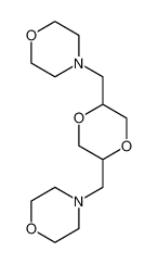 4-[[5-(morpholin-4-ylmethyl)-1,4-dioxan-2-yl]methyl]morpholine 3030-46-4