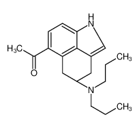 1-[(4R)-4-(dipropylamino)-1,3,4,5-tetrahydrobenzo[cd]indol-6-yl]ethanone 141318-62-9