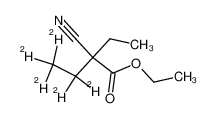 ethyl 2-cyano-2-ethylbutanoate-3,3,4,4,4-d5