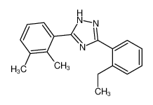 3-(2,3-dimethylphenyl)-5-(2-ethylphenyl)-1H-1,2,4-triazole 85303-84-0