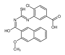 530150-52-8 structure, C20H15ClN2O4S